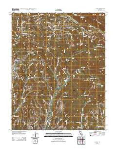 Laurel California Historical topographic map, 1:24000 scale, 7.5 X 7.5 Minute, Year 2012