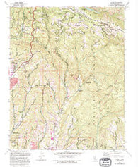 Laurel California Historical topographic map, 1:24000 scale, 7.5 X 7.5 Minute, Year 1955