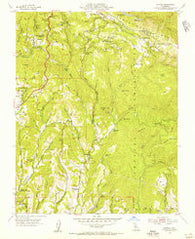 Laurel California Historical topographic map, 1:24000 scale, 7.5 X 7.5 Minute, Year 1955