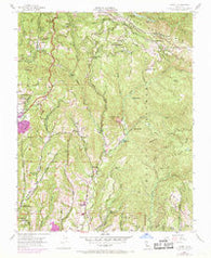 Laurel California Historical topographic map, 1:24000 scale, 7.5 X 7.5 Minute, Year 1955