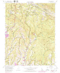 Laurel California Historical topographic map, 1:24000 scale, 7.5 X 7.5 Minute, Year 1955