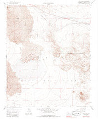 Lavic Lake California Historical topographic map, 1:24000 scale, 7.5 X 7.5 Minute, Year 1955