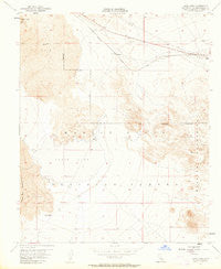 Lavic Lake California Historical topographic map, 1:24000 scale, 7.5 X 7.5 Minute, Year 1955