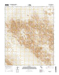 Lavic SE California Current topographic map, 1:24000 scale, 7.5 X 7.5 Minute, Year 2015