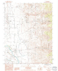 Laws California Historical topographic map, 1:24000 scale, 7.5 X 7.5 Minute, Year 1984