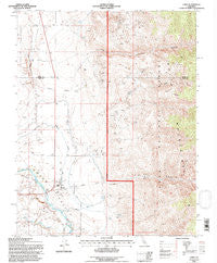 Laws California Historical topographic map, 1:24000 scale, 7.5 X 7.5 Minute, Year 1994