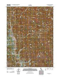 Laytonville California Historical topographic map, 1:24000 scale, 7.5 X 7.5 Minute, Year 2012