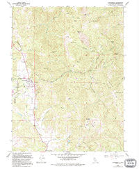 Laytonville California Historical topographic map, 1:24000 scale, 7.5 X 7.5 Minute, Year 1967