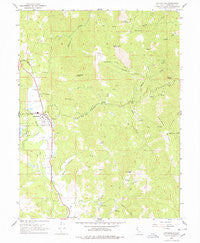 Laytonville California Historical topographic map, 1:24000 scale, 7.5 X 7.5 Minute, Year 1967