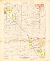 Le Grand California Historical topographic map, 1:24000 scale, 7.5 X 7.5 Minute, Year 1947