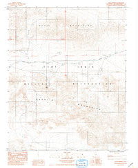 Leach Spring California Historical topographic map, 1:24000 scale, 7.5 X 7.5 Minute, Year 1984