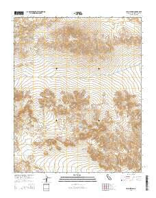 Leach Spring California Current topographic map, 1:24000 scale, 7.5 X 7.5 Minute, Year 2015