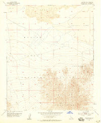 Lead Mountain NE California Historical topographic map, 1:24000 scale, 7.5 X 7.5 Minute, Year 1955