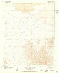 Lead Mountain NE California Historical topographic map, 1:24000 scale, 7.5 X 7.5 Minute, Year 1955