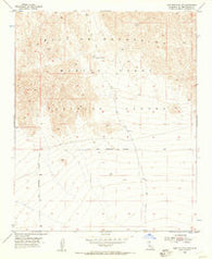 Lead Mountain SW California Historical topographic map, 1:24000 scale, 7.5 X 7.5 Minute, Year 1955