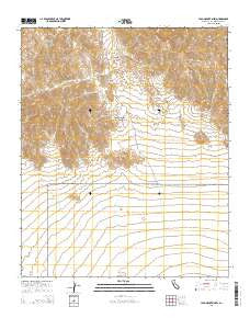 Lead Mountain SW California Current topographic map, 1:24000 scale, 7.5 X 7.5 Minute, Year 2015