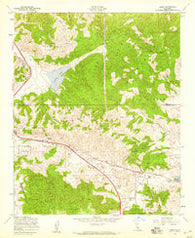 Lebec California Historical topographic map, 1:24000 scale, 7.5 X 7.5 Minute, Year 1958