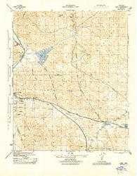 Lebec California Historical topographic map, 1:31680 scale, 7.5 X 7.5 Minute, Year 1945
