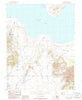 Lee Vining California Historical topographic map, 1:24000 scale, 7.5 X 7.5 Minute, Year 1986