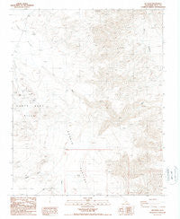 Lee Wash California Historical topographic map, 1:24000 scale, 7.5 X 7.5 Minute, Year 1987
