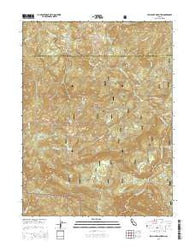 Leech Lake Mountain California Current topographic map, 1:24000 scale, 7.5 X 7.5 Minute, Year 2015