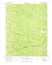 Leek Spring Hill California Historical topographic map, 1:62500 scale, 15 X 15 Minute, Year 1951