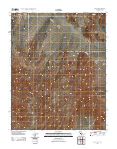 Lees Camp California Historical topographic map, 1:24000 scale, 7.5 X 7.5 Minute, Year 2012