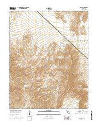 Lees Camp California Current topographic map, 1:24000 scale, 7.5 X 7.5 Minute, Year 2015