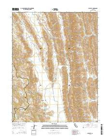 Leesville California Current topographic map, 1:24000 scale, 7.5 X 7.5 Minute, Year 2015