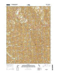 Leggett California Current topographic map, 1:24000 scale, 7.5 X 7.5 Minute, Year 2015