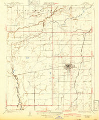 Lemoore California Historical topographic map, 1:31680 scale, 7.5 X 7.5 Minute, Year 1927