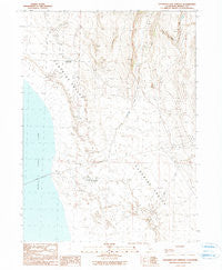 Leonards Hot Springs California Historical topographic map, 1:24000 scale, 7.5 X 7.5 Minute, Year 1990