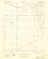 Lethent California Historical topographic map, 1:24000 scale, 7.5 X 7.5 Minute, Year 1950