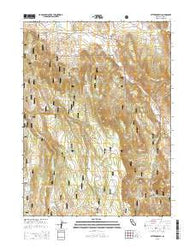 Letterbox Hill California Current topographic map, 1:24000 scale, 7.5 X 7.5 Minute, Year 2015