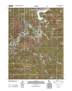Lewiston California Historical topographic map, 1:24000 scale, 7.5 X 7.5 Minute, Year 2012