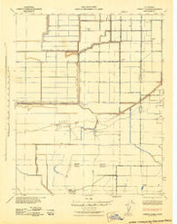 Liberty Farms California Historical topographic map, 1:62500 scale, 15 X 15 Minute, Year 1942
