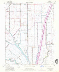 Liberty Island California Historical topographic map, 1:24000 scale, 7.5 X 7.5 Minute, Year 1952