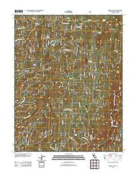 Liberty Hill California Historical topographic map, 1:24000 scale, 7.5 X 7.5 Minute, Year 2012