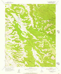 Lick Observatory California Historical topographic map, 1:24000 scale, 7.5 X 7.5 Minute, Year 1955