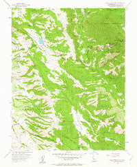 Lick Observatory California Historical topographic map, 1:24000 scale, 7.5 X 7.5 Minute, Year 1955