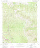 Liebre Mountain California Historical topographic map, 1:24000 scale, 7.5 X 7.5 Minute, Year 1958
