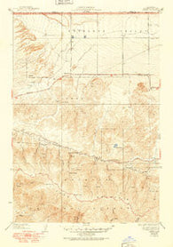 Liebre California Historical topographic map, 1:24000 scale, 7.5 X 7.5 Minute, Year 1938