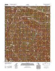 Liebre Mountain California Historical topographic map, 1:24000 scale, 7.5 X 7.5 Minute, Year 2012