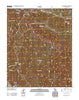 Liebre Mountain California Historical topographic map, 1:24000 scale, 7.5 X 7.5 Minute, Year 2012