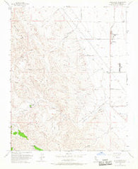 Lillis Ranch California Historical topographic map, 1:24000 scale, 7.5 X 7.5 Minute, Year 1956