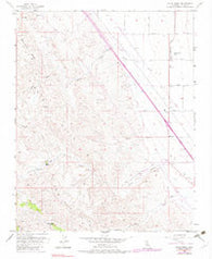 Lillis Ranch California Historical topographic map, 1:24000 scale, 7.5 X 7.5 Minute, Year 1956
