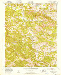 Lime Mountain California Historical topographic map, 1:24000 scale, 7.5 X 7.5 Minute, Year 1948