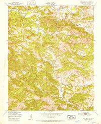 Lime Mountain California Historical topographic map, 1:24000 scale, 7.5 X 7.5 Minute, Year 1948