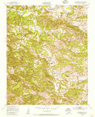 Lime Mountain California Historical topographic map, 1:24000 scale, 7.5 X 7.5 Minute, Year 1948