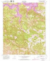 Lime Mountain California Historical topographic map, 1:24000 scale, 7.5 X 7.5 Minute, Year 1948